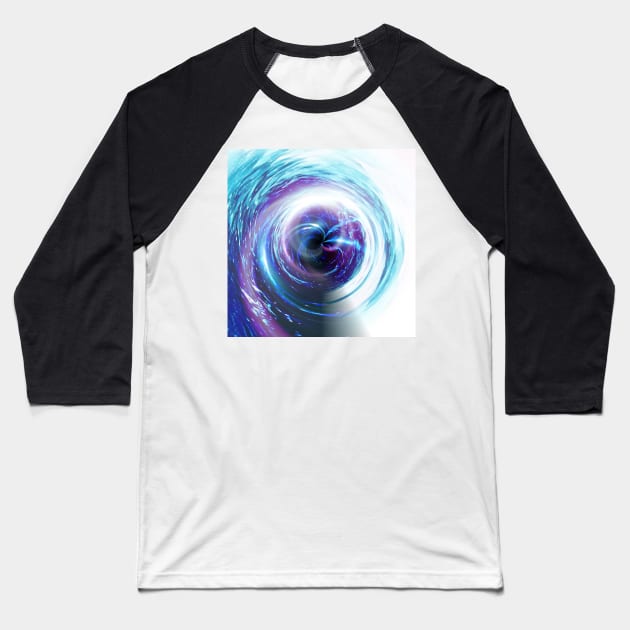 Vortex 012 Baseball T-Shirt by AstroRisq